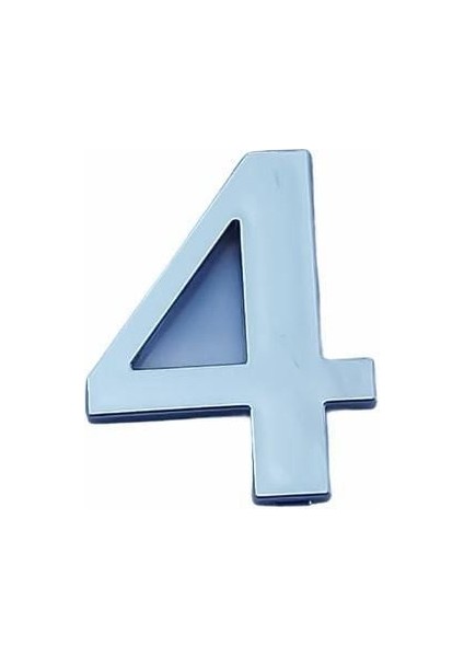 Cemax Villa Boy 4 Rakamı 8,5 cm Yapışkanlı