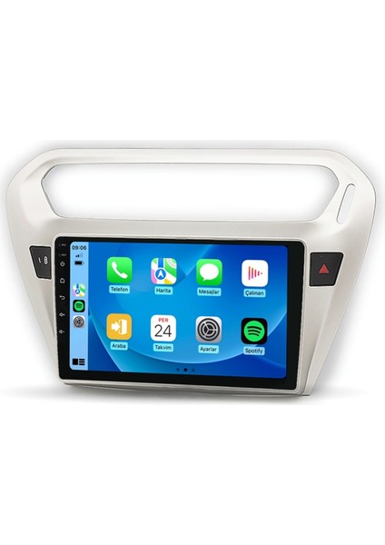 M-T-C 332 Serisi Citroen C Elysee 2013-2019 4+32GB Multimedya Teyp