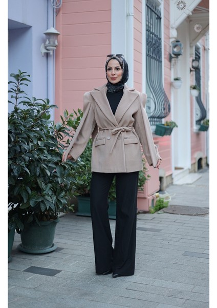 Berin Moscox Kaşe Ceket - 7002