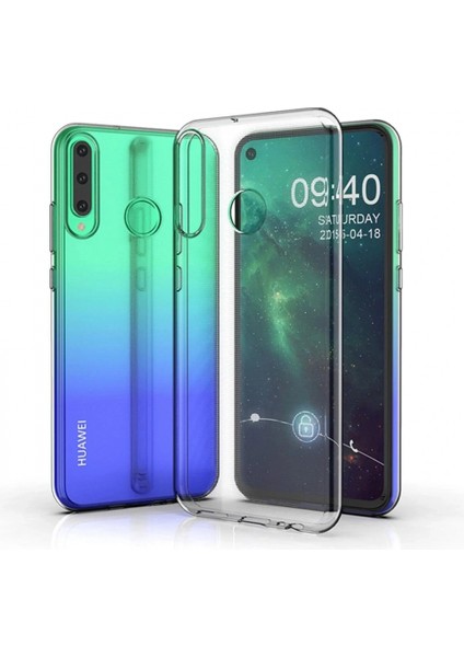 Huawei Y6P Kılıf Lüx Şeffaf Silikon - Şeffaf (K95) fiyatları