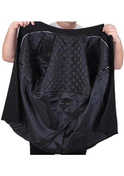 Erkek Büyük Beden Kaşmir Kaban 103008 Sıyah fırsatları