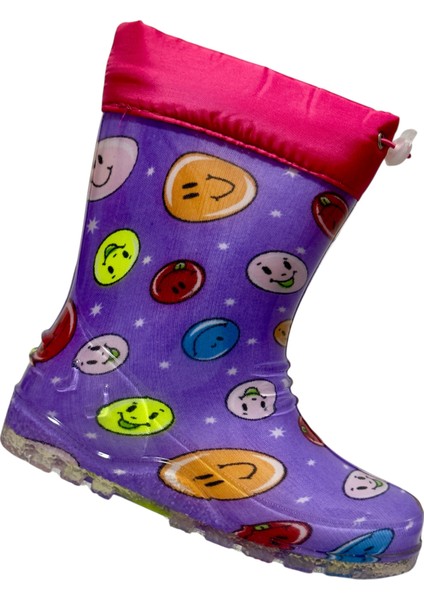 Içi Termal Tüylü Dışı Lastik Uzun Çizme Su Geçirmez Dayanıklı Kaymaz Taban (24-37 Numara) indirimleri