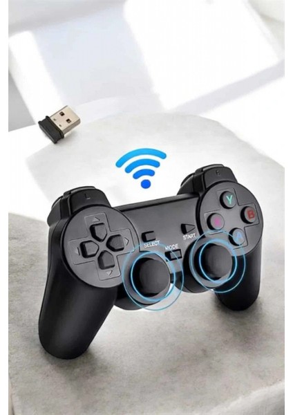 Game Stick 2000 Oyunlu 2.4g Kablosuz Çift Kol Yüksek Hassasiyetli Wireless