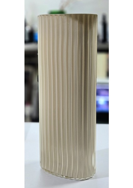 El Yapımı Kristal Büyük Boy Class Nute Dekoratif Vazo fırsatları