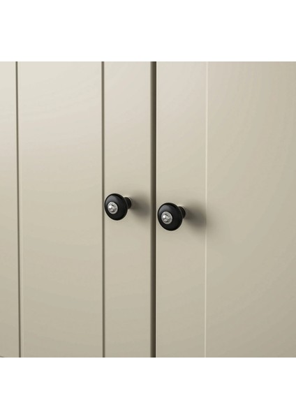 Klıngstorp Topuz, Siyah-Krom ve Beyaz-Krom Kaplama, 23 Mm, 2 Adet fırsatları