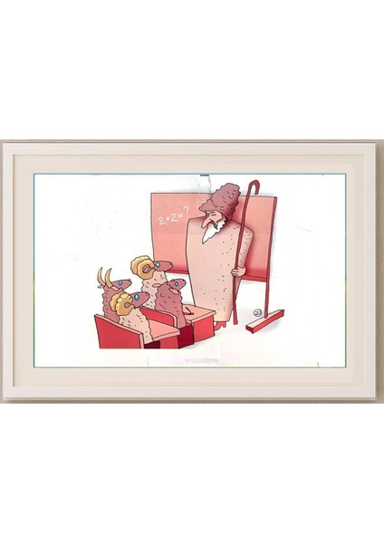 Evgeny Kran 29X21CM Orijinal Karikatür Tablo fırsatları