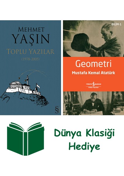 Toplu Yazılar + Geometri + Dünya Klasiği Hediye