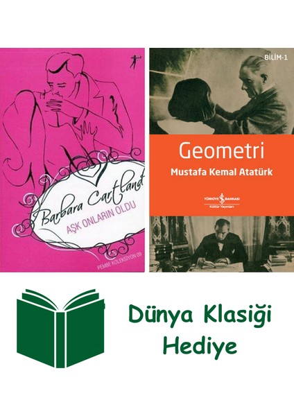 Aşk Onların Oldu + Geometri + Dünya Klasiği Hediye