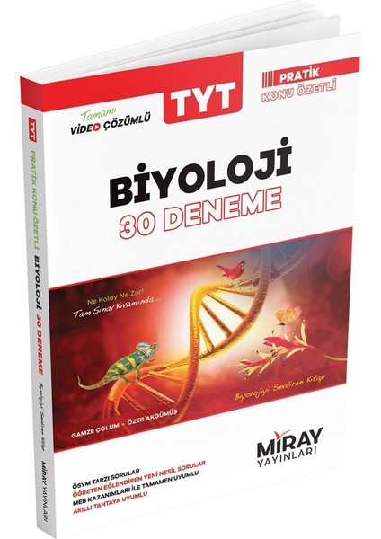 Tyt Biyoloji 30 Deneme