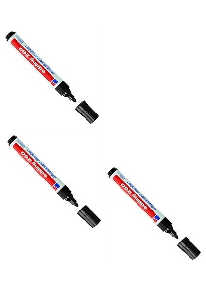 260 Beyaz Yazı Tahtası Kalemi Siyah 10'LU Kutu modelleri