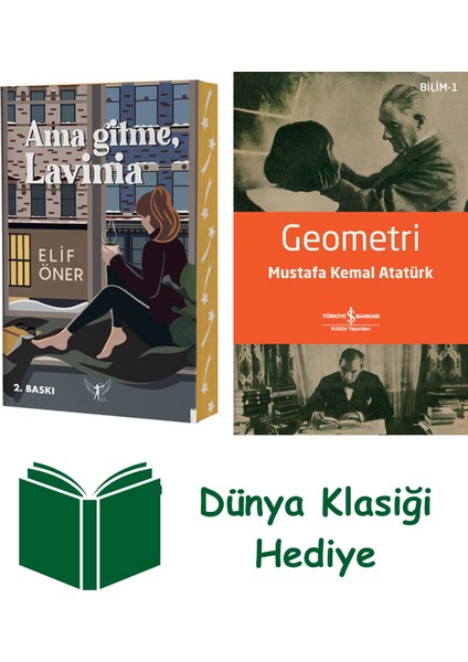 Ama Gitme Lavinia + Geometri + Dünya Klasiği Hediye