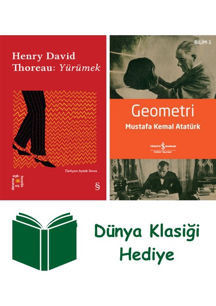 Everest Açıkhava 7 - Yürümek + Geometri + Dünya Klasiği Hediye