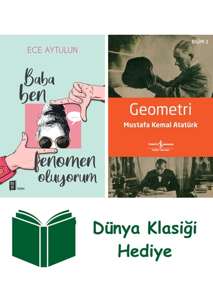 Baba Ben Fenomen Oluyorum + Geometri + Dünya Klasiği Hediye