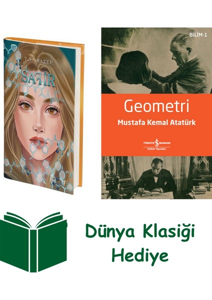Safir (Ciltli) + Geometri + Dünya Klasiği Hediye
