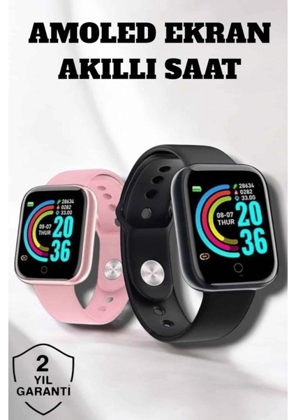 Akıllı Saat Sağlık Takibi ve Akıllı Özelliklerle Donatılmış Modern Akıllı Saat