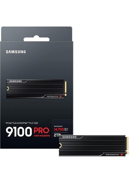 2tb 9100 Pro M2 MZ-VAP2T0CW Pcıe Nvme 14700-1340 Mb/s Samsung Tr Garantılı