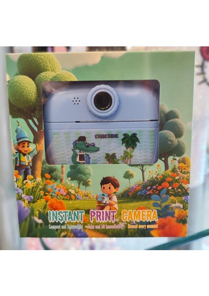 Çocuk Fotoğraf Makinesi Kamera - Anında Baskı Özellikli Sd Kart ile Kayıt Imkanı AD949965