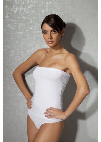 Askısız Straplez Atlet 9207