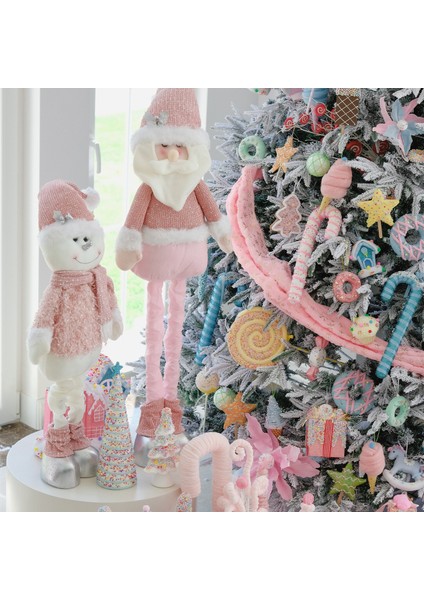 Happy Sugar Pembe Oturan Peluş Dekor 70 cm fırsatları