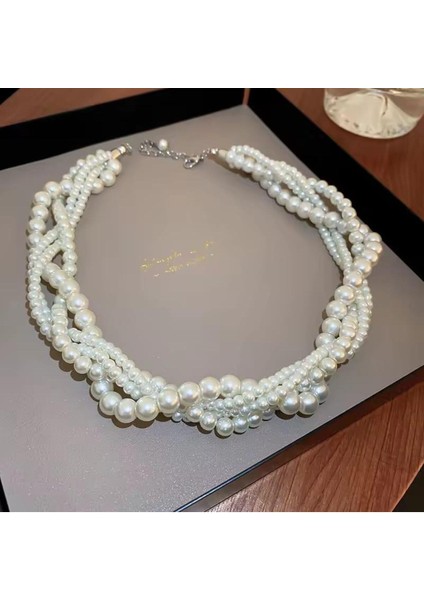 Ay Kraliçesi Inci Sarmal Kolye fırsatları