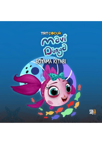 Mavi Dünya Boyama Kitabı