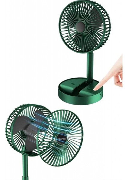 Katlanabilir Teleskopik Şarjlı Fan Masaüstü Soğutucu Vantilatör fırsatları