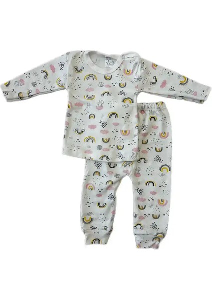 Gökkuşağı Bebek Pijama Takımı