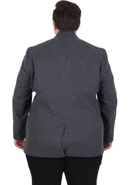 Erkek Büyük Beden Kaşmir Kaban 103008 Fume fırsatları