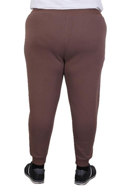 Büyük Beden 3ip Classic Eşofman Altı 22515 Kahverengi modelleri