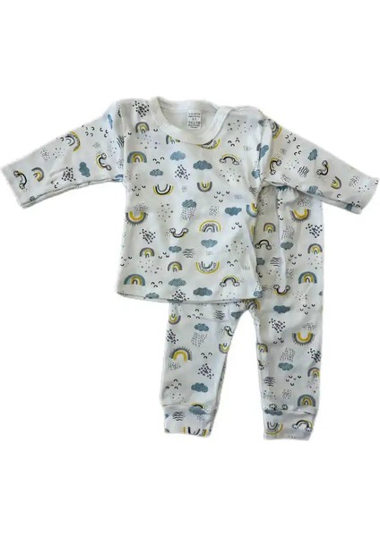 Gökkuşağı Bebek Pijama Takımı