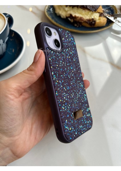 iPhone (14 Plus) Uyumlu Lüks Taşlı Kılıf modelleri