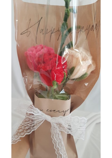 Çiçek Buketi – El Yapımı Hediyelik Aranjman indirimleri