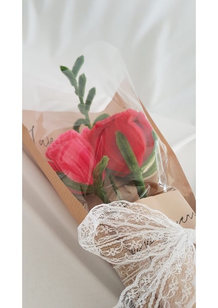 Çiçek Buketi – El Yapımı Hediyelik Aranjman