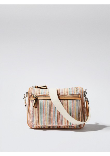 Pamuk Içerikli Çapraz Askılı Çanta