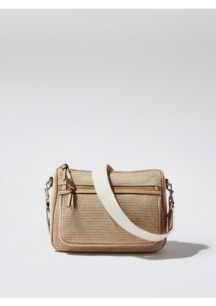 Pamuk Içerikli Çapraz Askılı Çanta