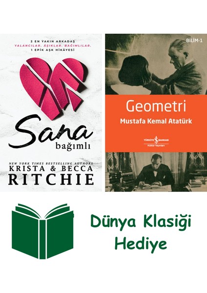 Sana Bağımlı + Geometri + Dünya Klasiği Hediye