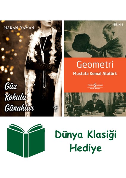 Güz Kokulu Günahlar + Geometri + Dünya Klasiği Hediye