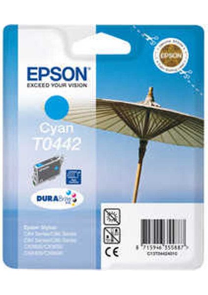 T0442-C13T04424020 Mavi Orijinal Kartuş-C Grade