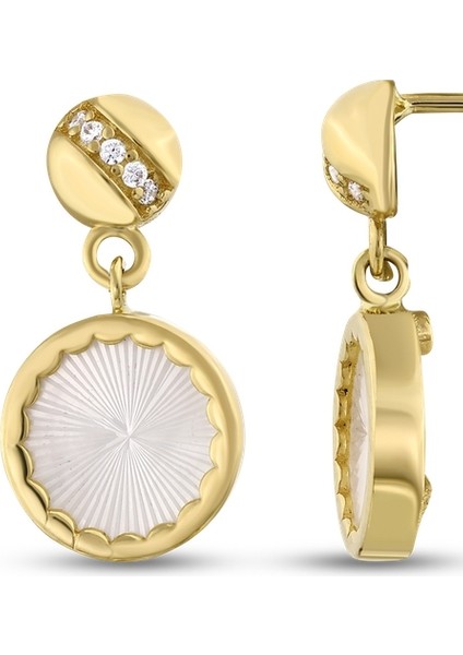 Tasarım Altın Küpe - 14K fiyatları