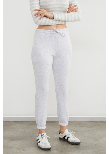 3 Iplik Beli Lastikli Cepli Jogger Eşofman Altı fiyatları