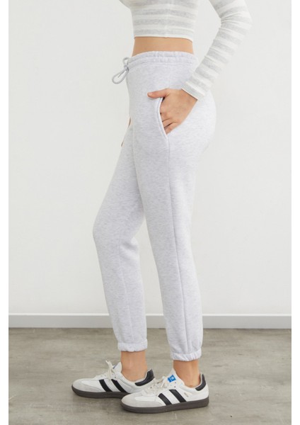 3 Iplik Beli Lastikli Cepli Jogger Eşofman Altı modelleri