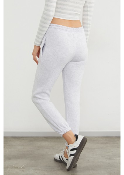 3 Iplik Beli Lastikli Cepli Jogger Eşofman Altı fırsatları