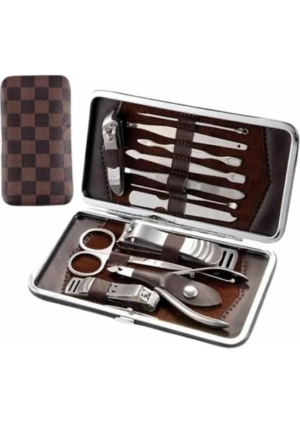 Tırnak Bakımı Tırnak Makası Profesyonel 12 Parça El Ayak Manikür Pedikür Seti modelleri
