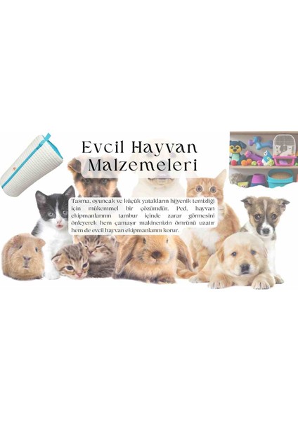 Ped Hayvanları Malzemeleri Için Yıkama Çantası fırsatları