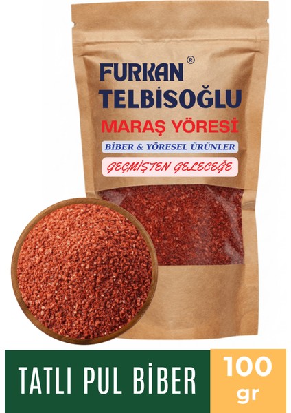 Tatlı Pul Biber - ( Organik , Katkısız , Yöresel) 100GR