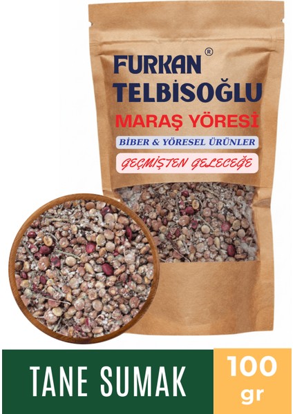 Tane Sumak - (Organik, Yeni Mahsül,katkısız) 100GR