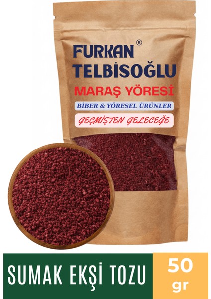 Sumak Ekşi Toz- ( Organik , Katkısız , Yöresel) 50GR