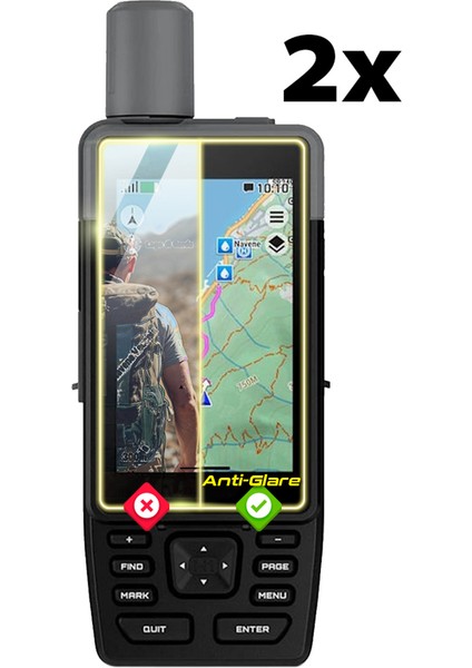 Garmin® Gpsmap H1 Gps Için Anti-Glare Parlama Önleyici Mat Ekran Koruyucu (2 Adet) fiyatları