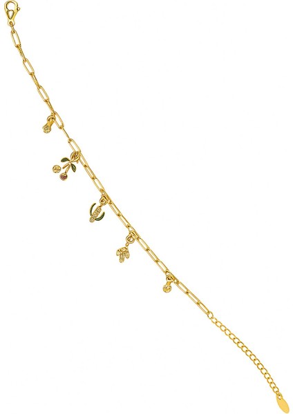 Şans Charmları Sallantılı Gold Bileklik fırsatları