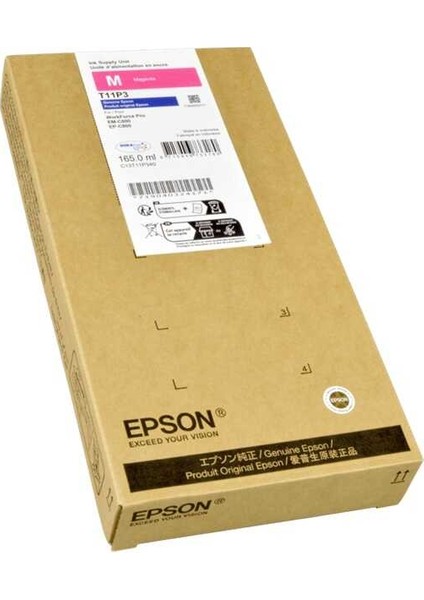 T11P3-C13T11P340 Kırmızı Orijinal Kartuş